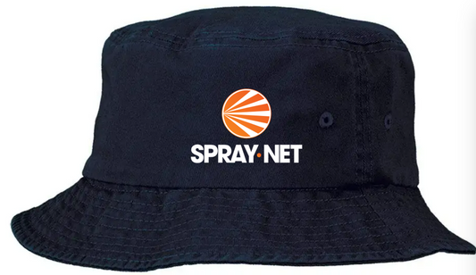 Bucket Hat - Navy Spray-Net