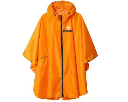 Lightweight Poncho Rain Coat with Hood