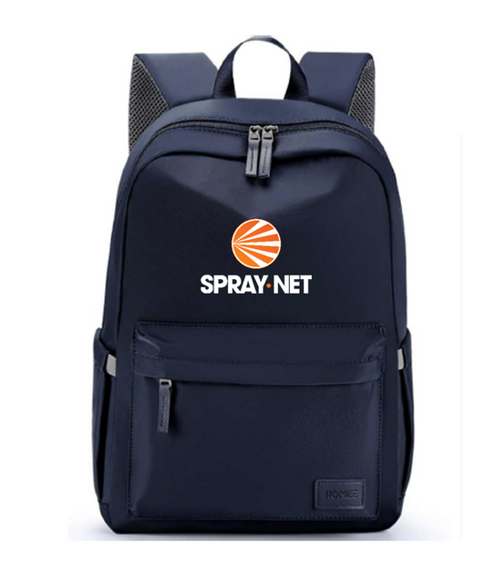Carbon Backpack Metallic Navy blue
