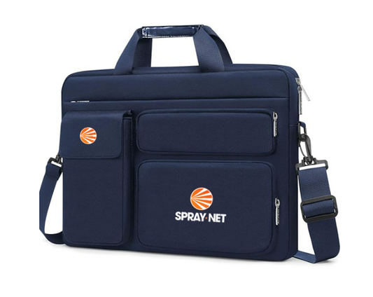 16inch Laptop Shoulder Bag Compatible Navy Blue