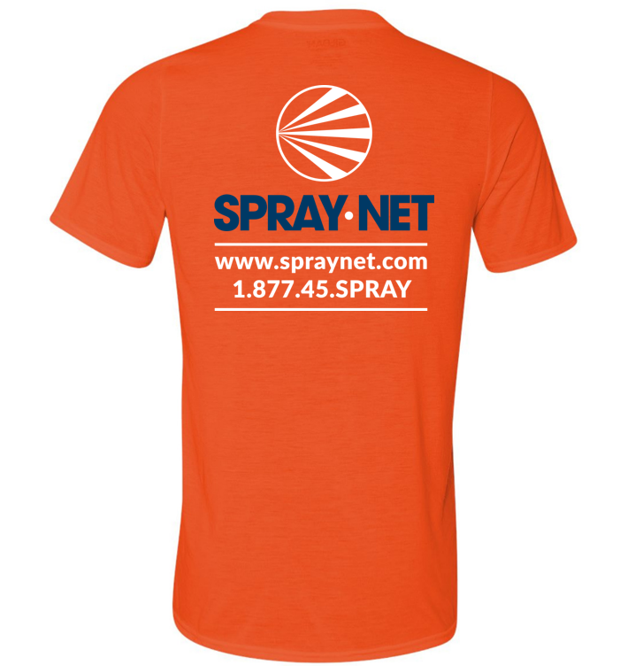 Camiseta naranja para adulto Performance Fit