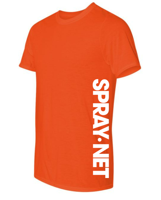Camiseta naranja para adulto Performance Fit
